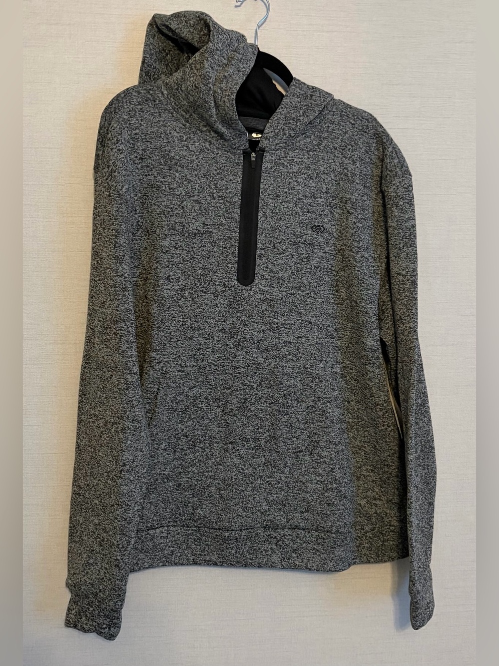 NWT Men's XL Legend Brand Quarter-Zip Hooded Sweater